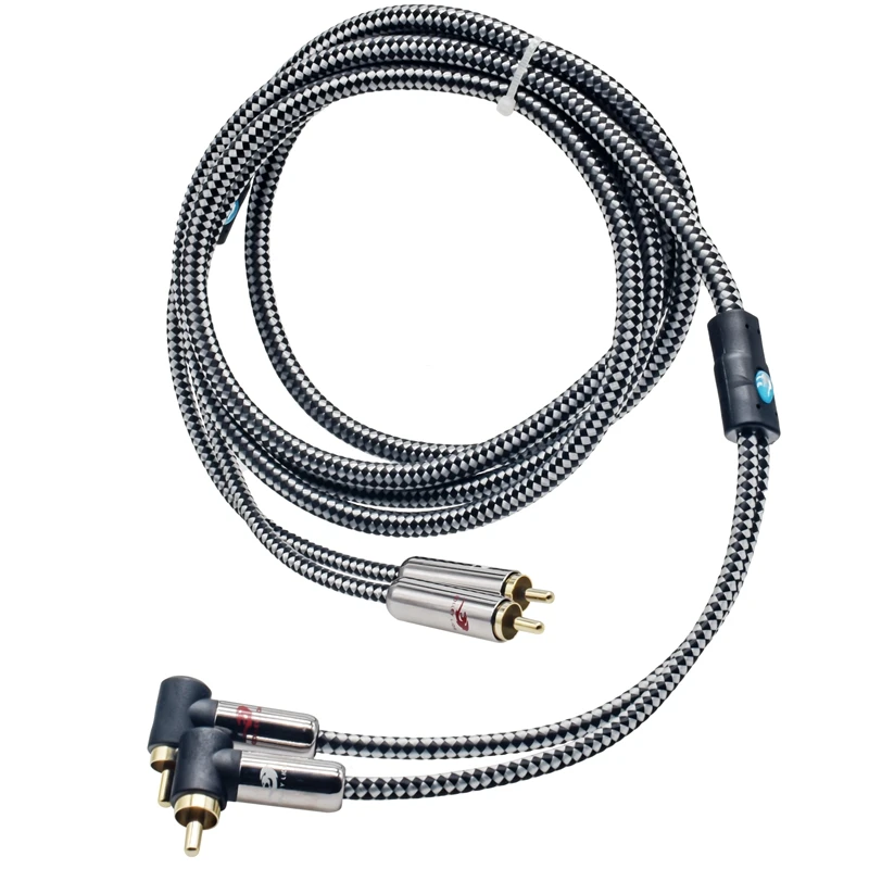 

Audio Cable 2*RCA to2*RCA for Soundbox Amplifier Car DVD Speaker Double Shielding OFC RCA Cable 1M 2M 3M 5M 8M 10M 12M 15M