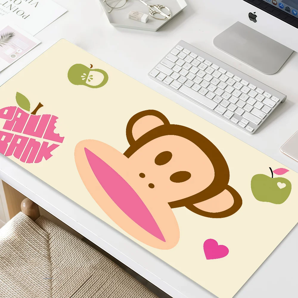 Mouse Pad MousePad Non-slip Lockedge Office Student Animal Monkey Cartoon Gaming Thickened Kawaii Large Cute Writing Pad Cushion