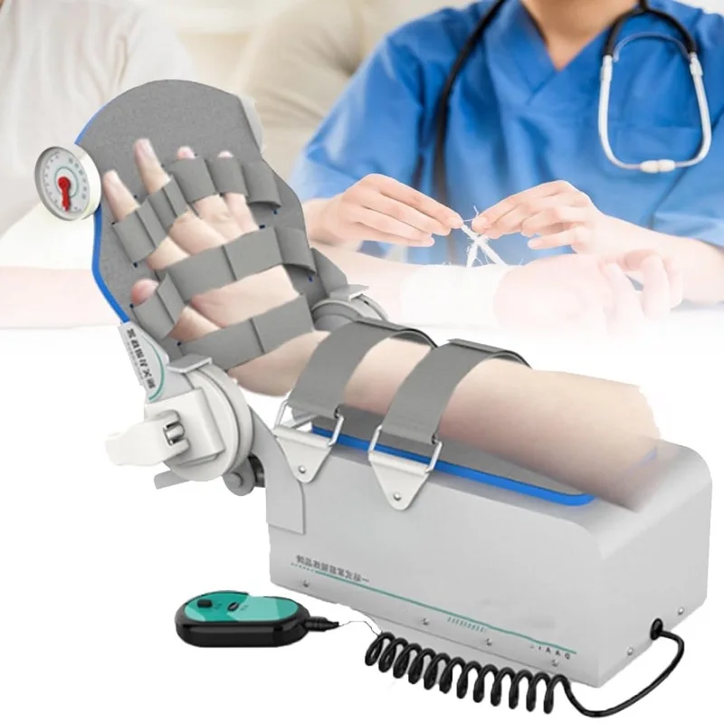 

Electric Elbow Joint Rehabilitation Device, Hinged Elbow Brace Arm Exerciser, for Stroke Hemiplegia Patients