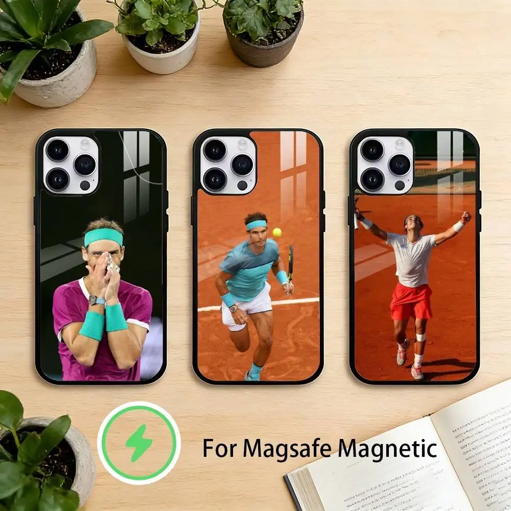 

Tennis champion R-Rafael Nadal Phone Case For iPhone 17/16/15/14/13/12/Plus/Pro/Max for Magnetic Wireless Charging