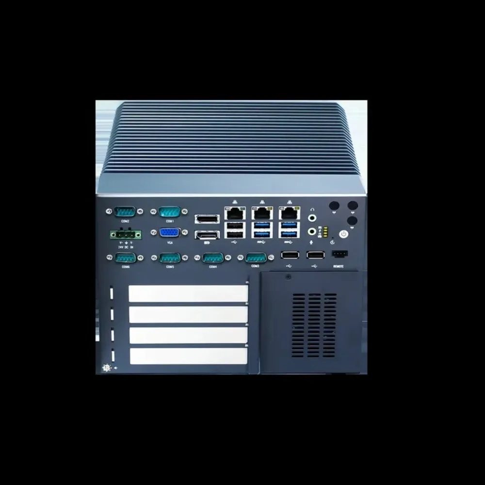 Linkleaps High-Performance Embedded Fanless Industrial Edge PC Supports 6th to 9th Generation Core I3 I5 I7 with 2 PCIe 2 PCI