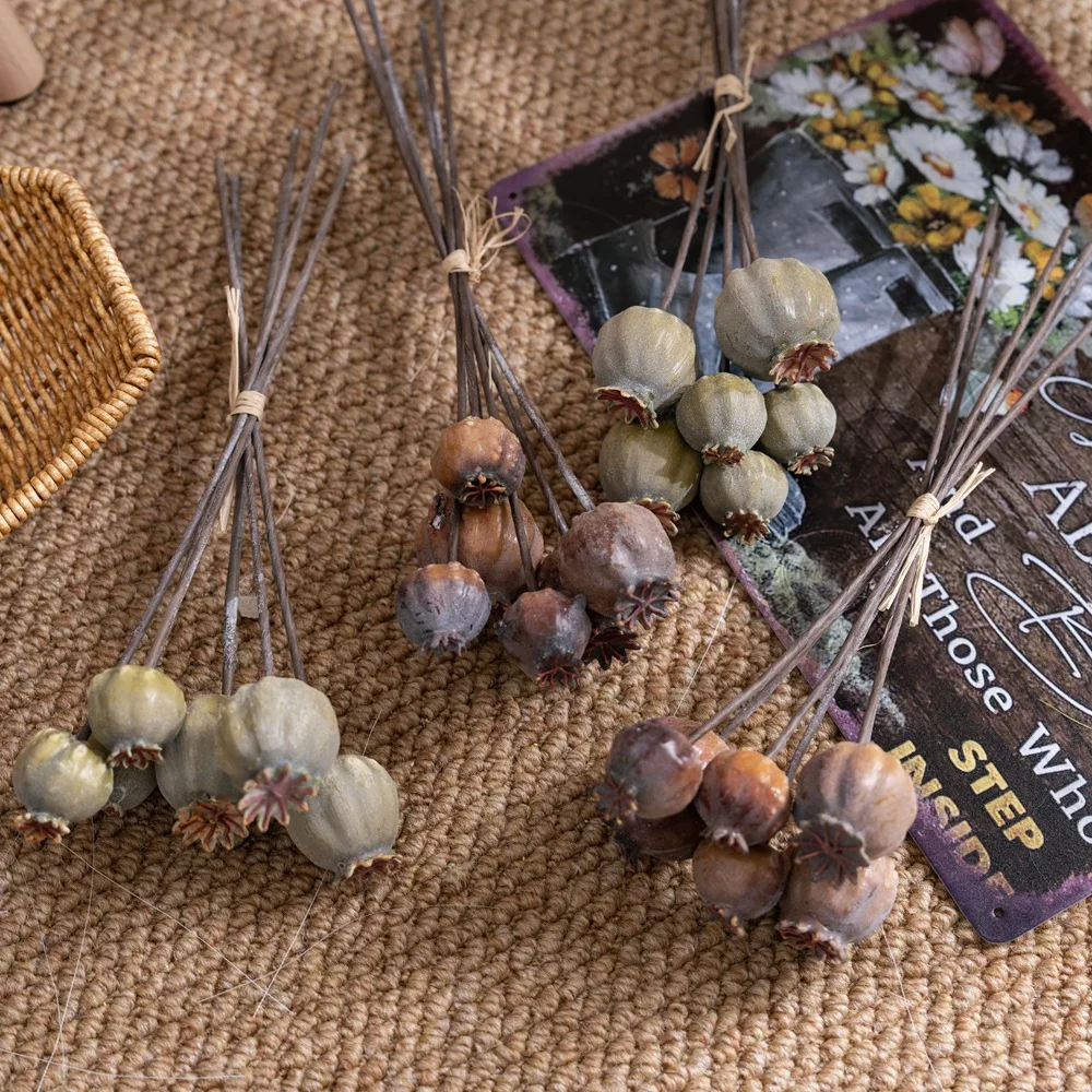 

Dried Fruit Bouquet Wedding Decoration Simulation Flower Plant Wholesale Home Festival Decoration