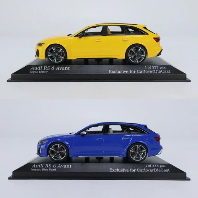 Modelo de Auto Deportivo de Aleación MINICHAMPS a Escala 1:43 del Audi RS6 Avant C8