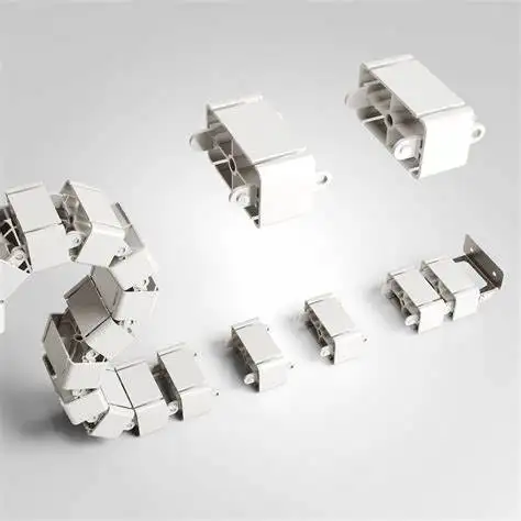 ISRTAO الأبيض كابل العمود الفقري السفلي منظم الكابلات كابل العمود الفقري سلك العمود الفقري كابل كم محطة العمل تنظيف الأنابيب قناة