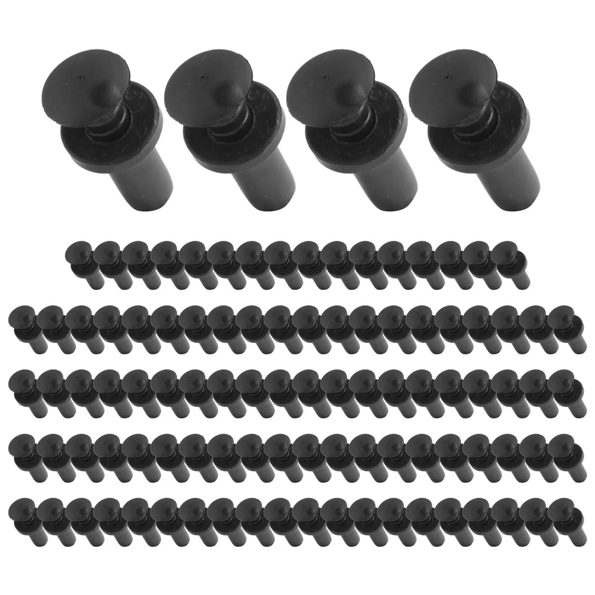 0009915940 A0009915940 100PCS Multi Purpose Rivet Fit for Mercedes Benz W207 W211 E63 SLK250 6mm Hole