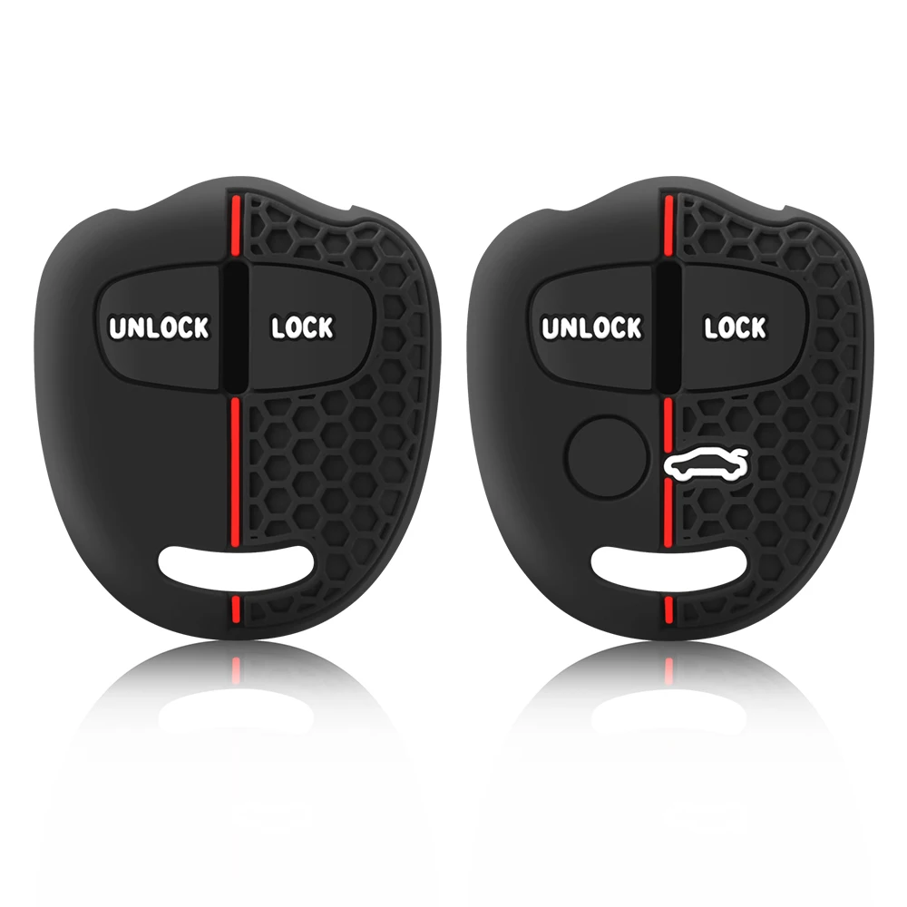 غطاء حافظة مفاتيح السيارة من السيليكون ، إكسسوارات لميتسوبيشي لانسر ، إكس ، تطور ، جراندي ، اوتلاندر ، تريتون ، باجيرو ، ASX ، 2 ، 3 أزرار #1