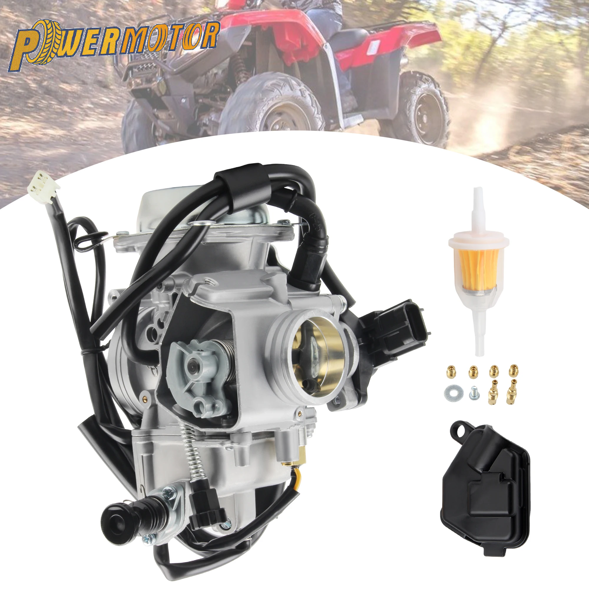 

Motorcycle Carburetor For Honda TRX500 TRX500FA TRX 500F 500FE 500FM 500FPE 500FPM 500TM 500FPA 500PG ATV Quads Accessories