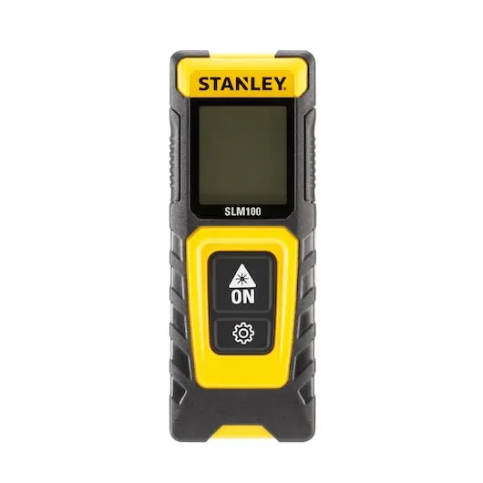 STANLEY STHT77100-0 - Medidor Láser de Distancia SLM100 con Alcance de 30 Metros