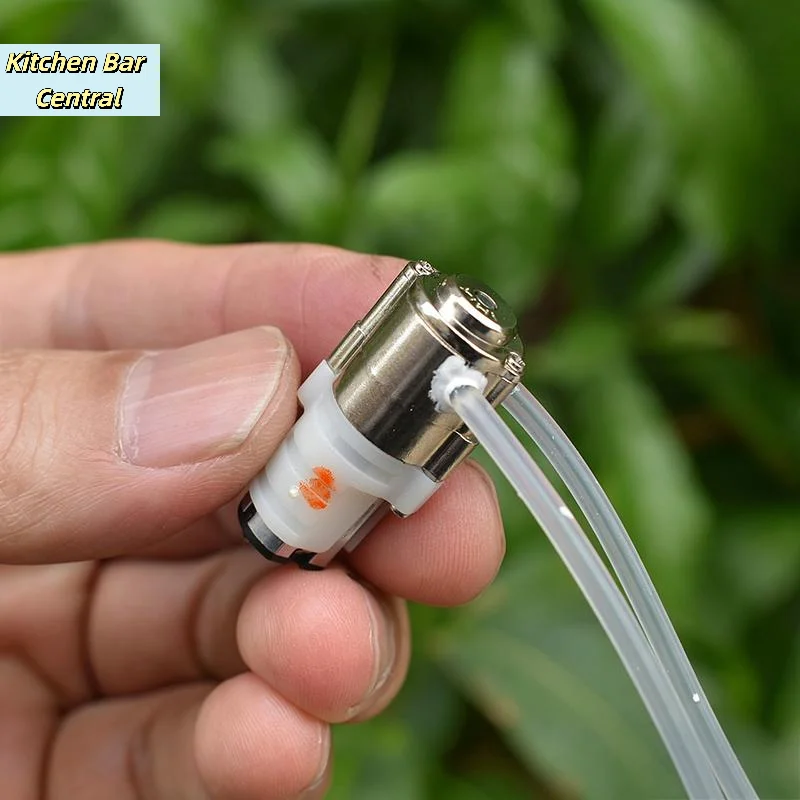 【DC 3.7V Ultra Micro Peristaltic Squeezing Dosing Pump Mini 10MM Planetary Gear Metering Pump Precision Small Flow Motor】