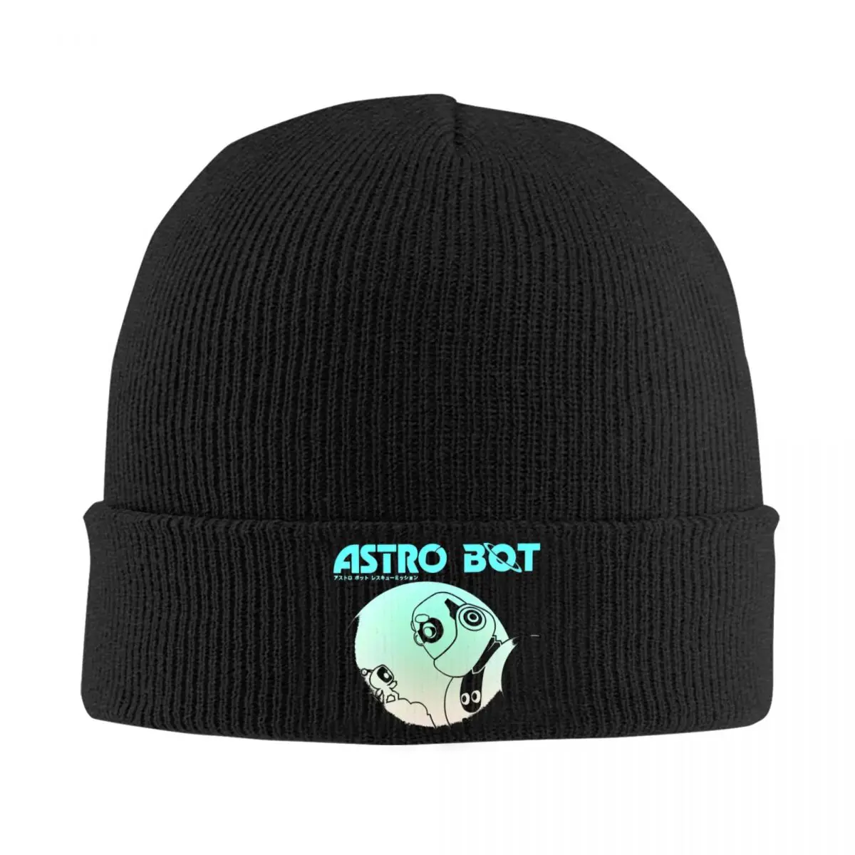 Astros Bot 02 Astrobot Hat Autumn Winter Beanies Warm Robot Caps Female Male Acrylic Knitted Caps