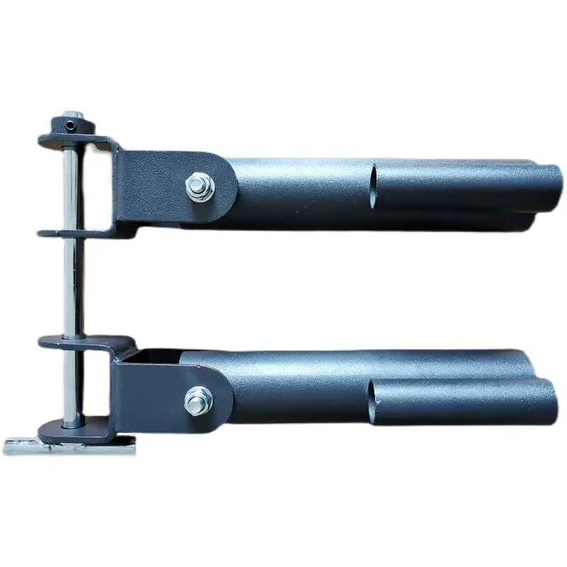 Dual Landmine Attachment For 60mm 75mm Power Rack 17mm Hole Double Barbell Holder Commercial Gym Equipment - view 3