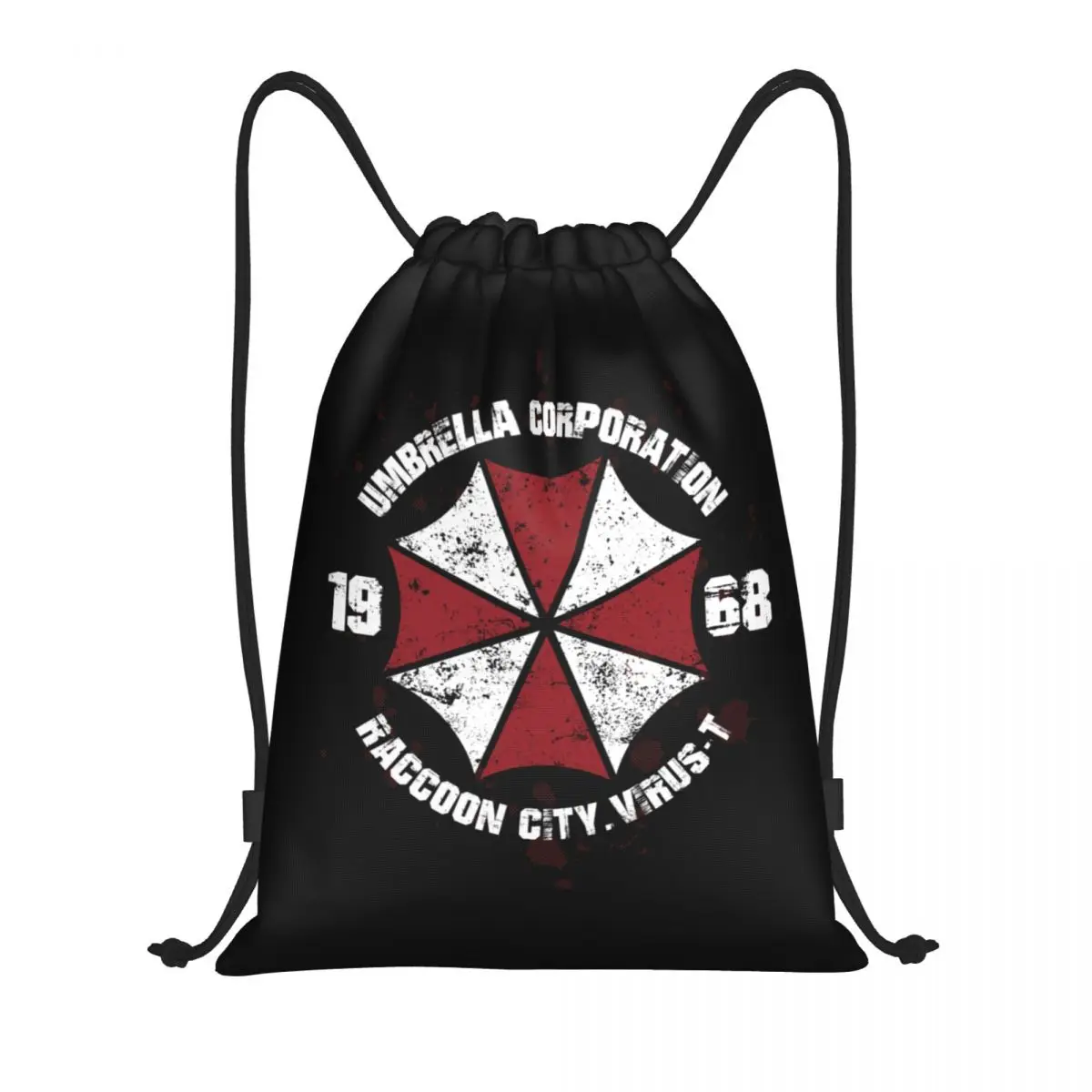 Custom Paraplu Bedrijven Drawstring Tas Mannen Vrouwen Lichtgewicht Video Game Sport Gym Opslag Rugzak