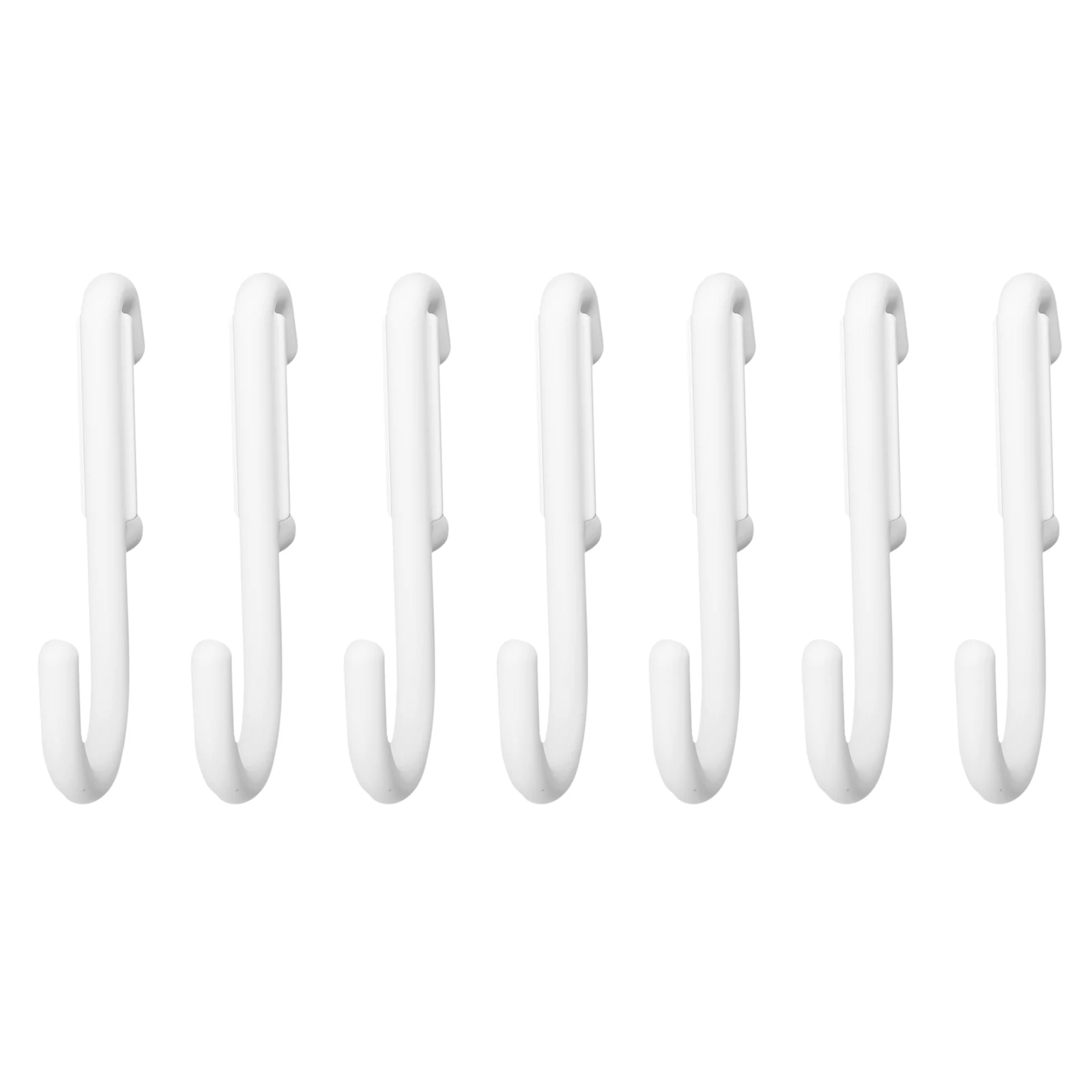 

7pcs Pegboard Hooks Plastic Wall Hanging Shelves Bins Tool Holders Display Supermarket Storage Solution Universal Hooks