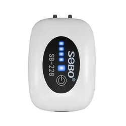 SOBO Aquarium Fish Tank Oxygen Air Pump Compressor Charging Silent USB with Battery Portable Fishing Oxygenator 6000mA Outdoor