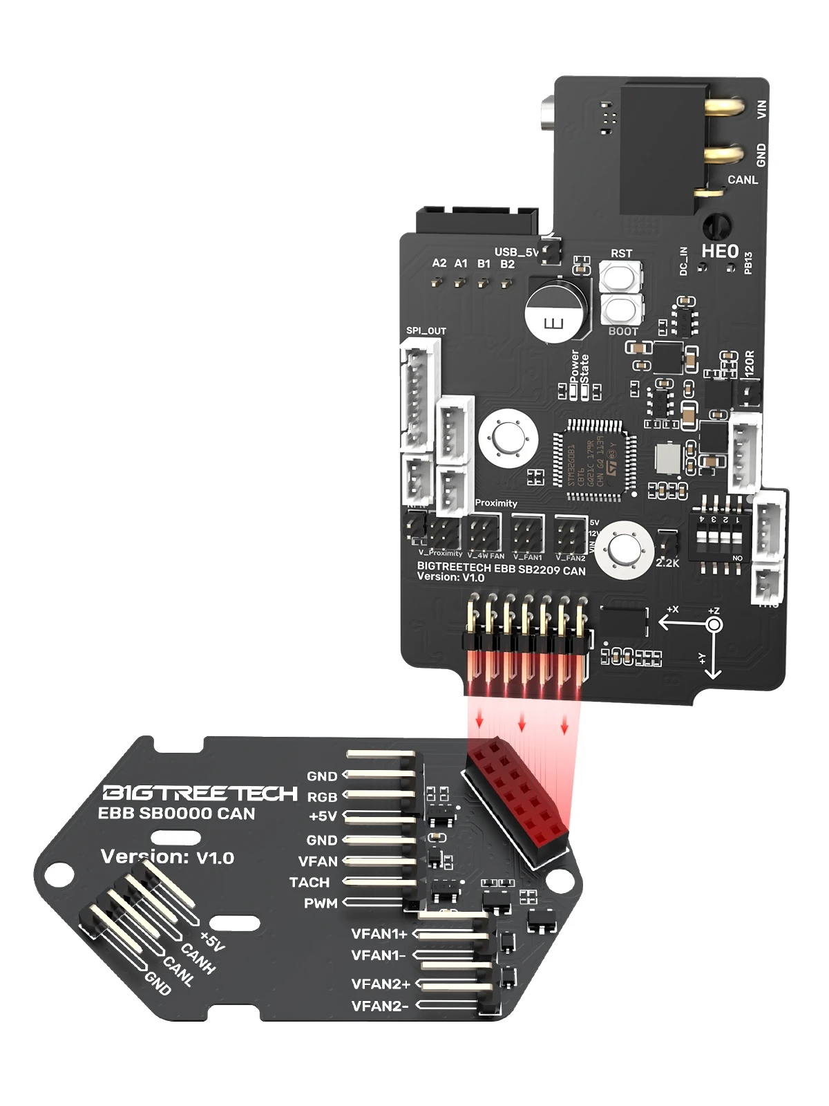 BIGTREETECH EBB SB 2240/2209CAN VORON Stealthburner Tool Board