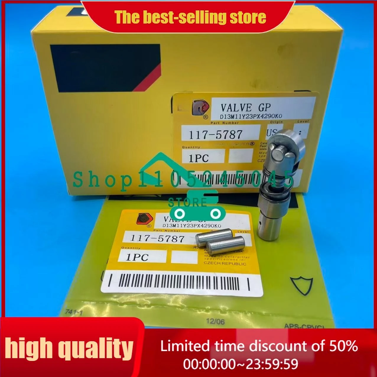 1175787 Excavator Pump Repair Kits 117-5787 Pistons for M317D2 M317F M318C M318CMH M318D M318DMH M320D2 M322DMH M322D2MH