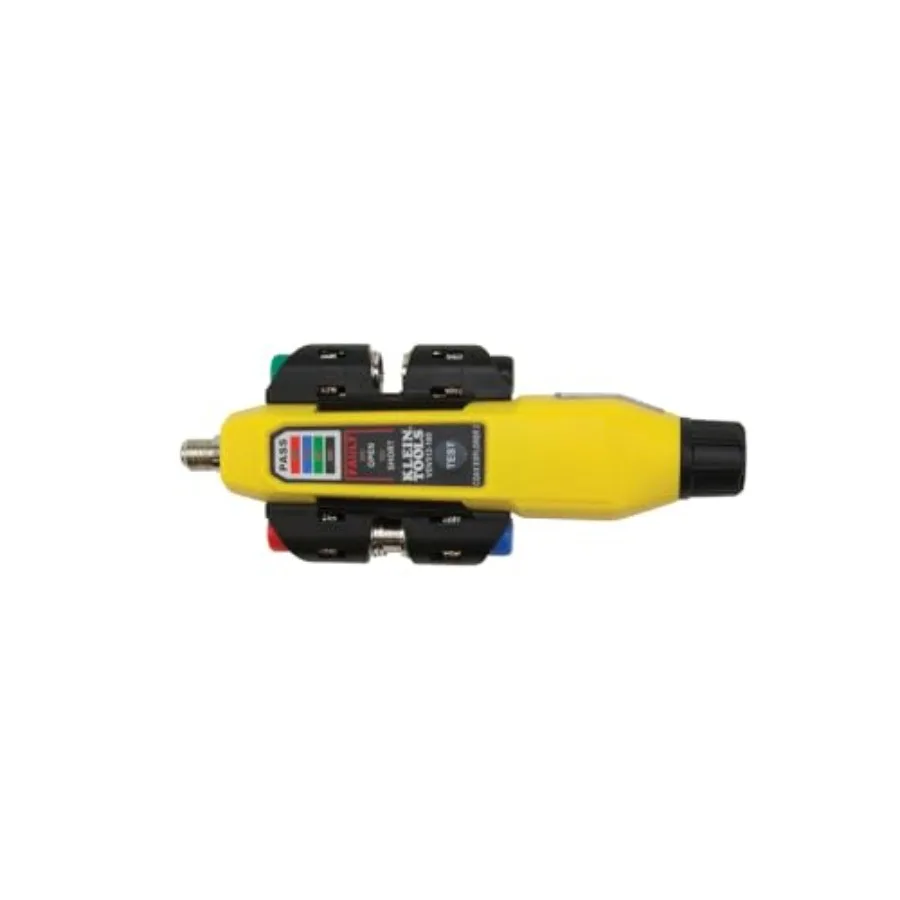 VDV512-101 Explorer 2 Coax Tester Kit Includes Cable Tester/ Wire Tracer/ Coax Mapper with Remotes to Test up to 4 Locations