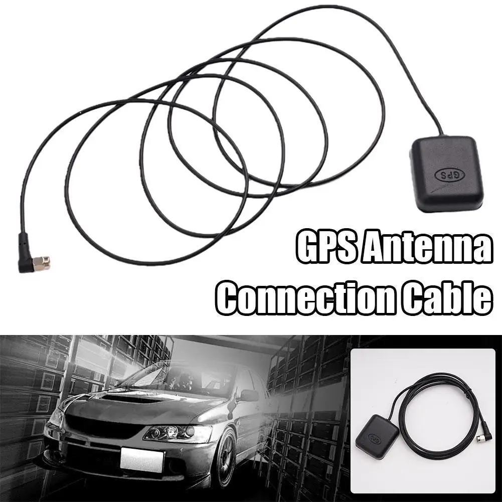 Car GPS Active Antenna SMA Male Connector Cable Universal Disassembly Android Radio GPS Adapter Portable USB Video RCA Cable