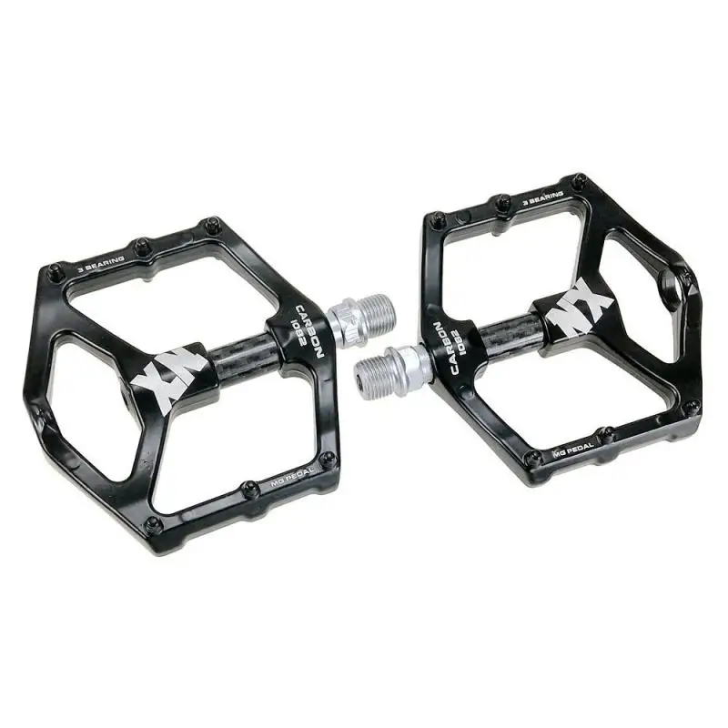 Ultralight Magnesium Alloy Pedals Universal Sealed 3 Bearing Flat Antiskid Pedals For MTB Road Cycling 8 Colors