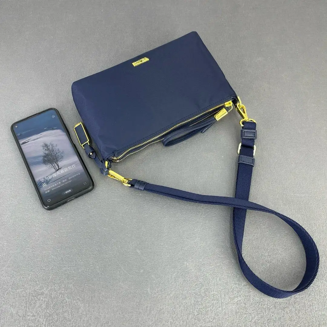 Elegante bolso cruzado para mujer, bolso de hombro ligero de nailon impermeable 196679