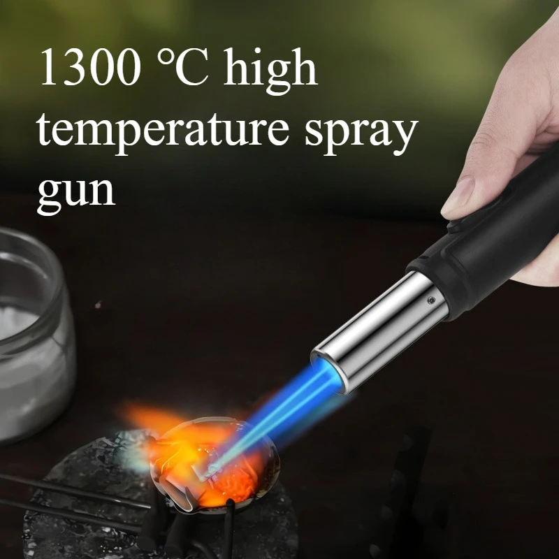 

Creative Design Spray Gun Welding Gun Windproof Lighter Direct Gas Metal Spitfire Gun Outdoor Barbecue Lighter