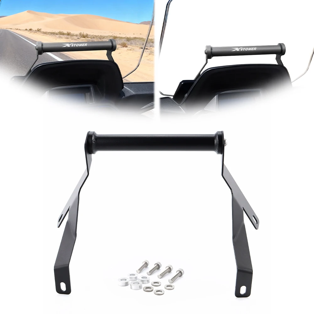 

22mm Bar Phone Holder Stand Support For Yamaha X-Max 300 XMAX300 X-MAX300 2023 2024 2025 Motorcycle GPS Navigation Plate Bracket