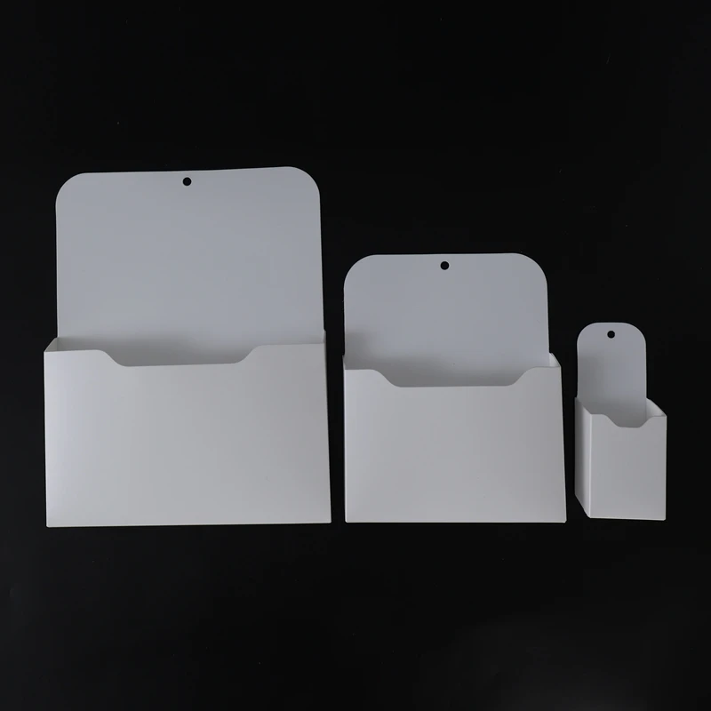 Picture 3: 3 Pack Magnetic File Holder, Large Size Refrigerator Storage Pocket for Class Whiteboard, Office, Refrigerator,-A12I