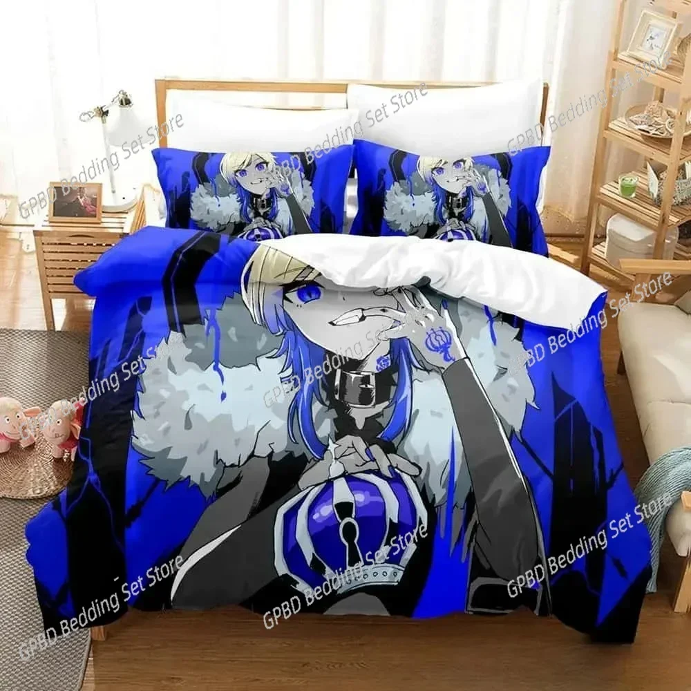 

Fashion 3D Print Anime Blue Lock Comfortable Duvet Quilt Cover Pillowcase Bedding Set Children Bedroom Decoration Home Textile
