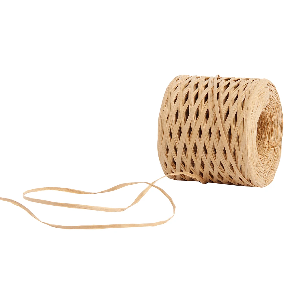 1/4 Inch Paper Ribbons Raffia Ribbon Bulk Paper Twine Diy Cord Crafts Twine Rope String Scrapbook Tool For Crafts Gift Wrapping