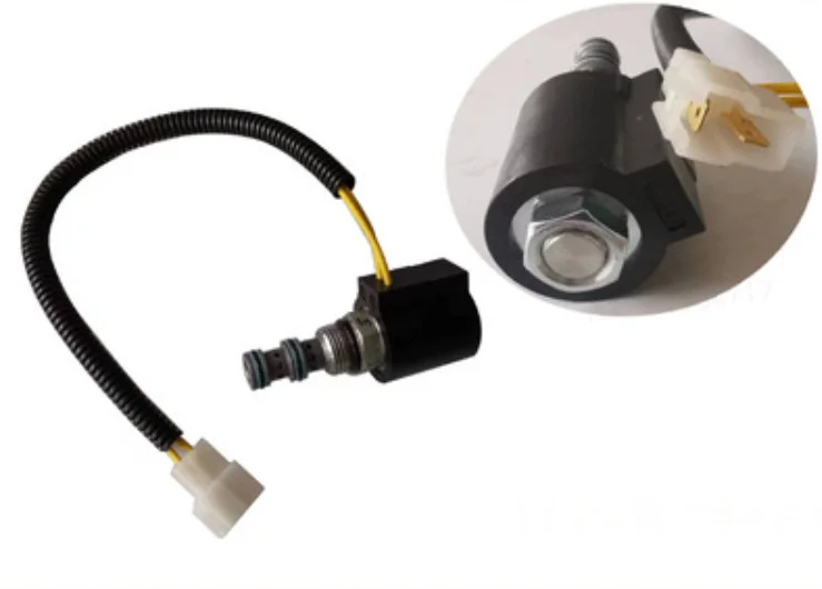 

Hangzhou forklift spare parts gearbox speed solenoid valve 24V wave box gear solenoid valve for 5-10 tons YQXD100-4300