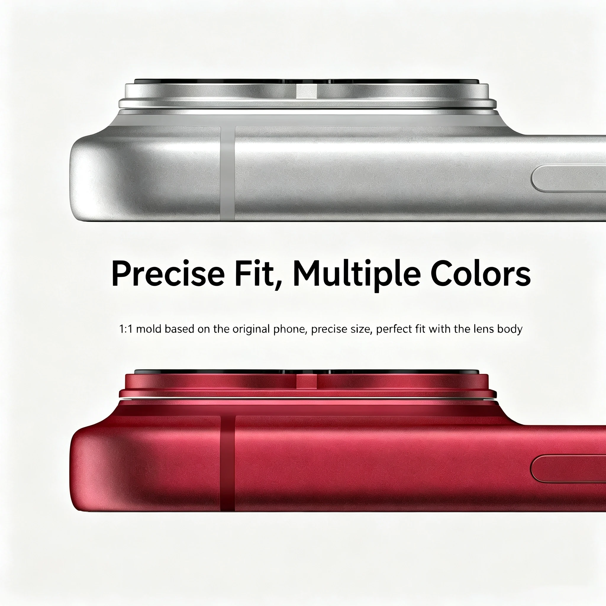 Für iPhone 14 15 16 Pro Max Sofortige Umwandlung in iPhone 18 Pro Max 18 Pro Luxuriöser Kratzfester Objektivschutz aus Gehärtetem Glas – Detail 2
