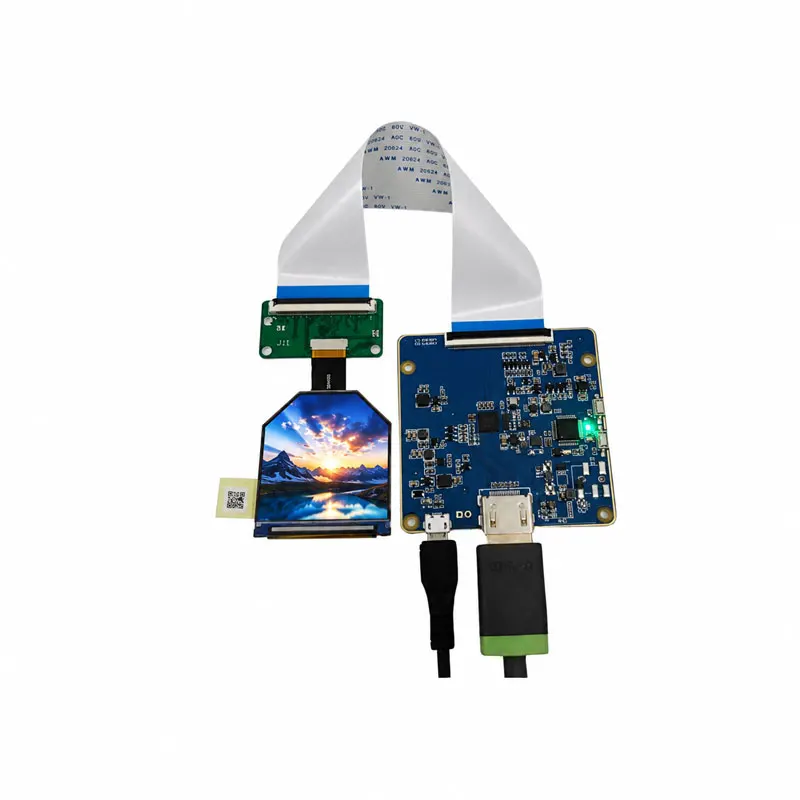 2.1 Inch 1600*1600 TFT LCD Display High Resolution 1058PPI Helmet Wear VR Screen For Raspberry Pi MIPI Driver Board