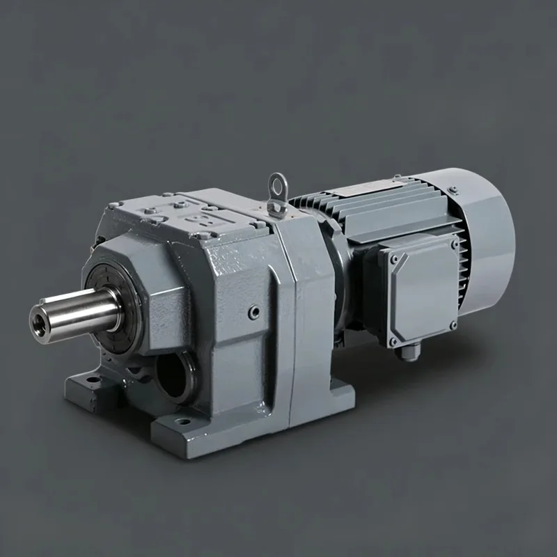 

R F K S Four Series Hardened Helical Gear Reducer Gearbox With Horizontal Mounting Customized Model 57-97