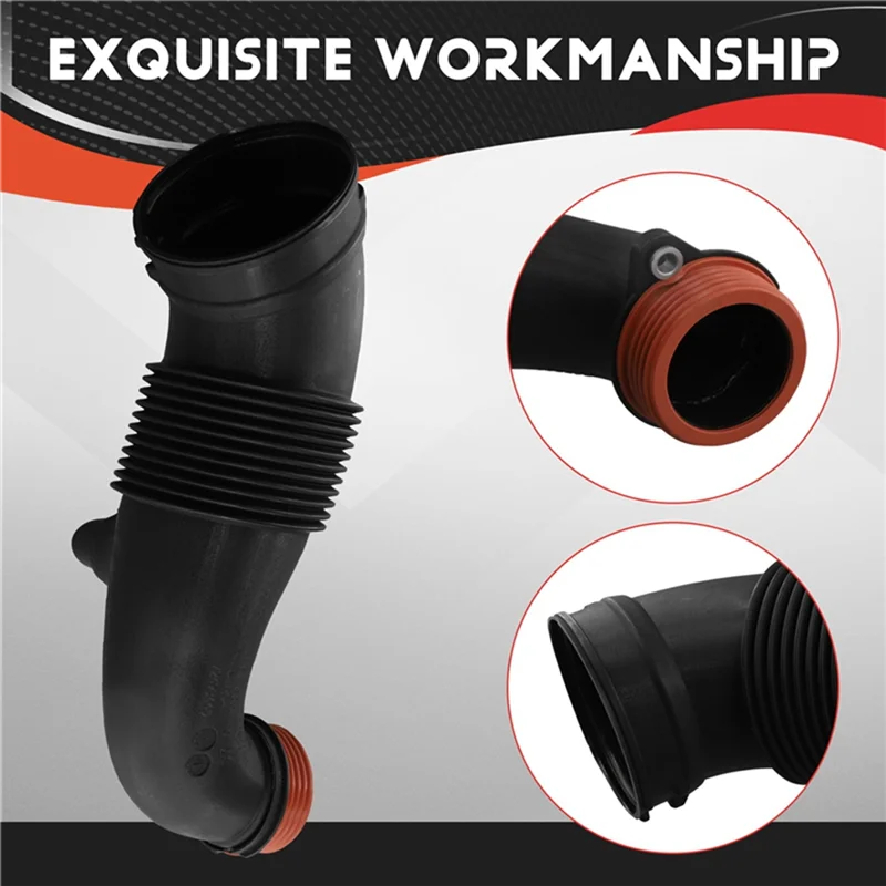 

Air Cleaner Intake Pipe For BMW F15 F16 X5 X6 2013-2019 Engine Air Intake Hose Pipe 1Pair 13717638569 13717638568