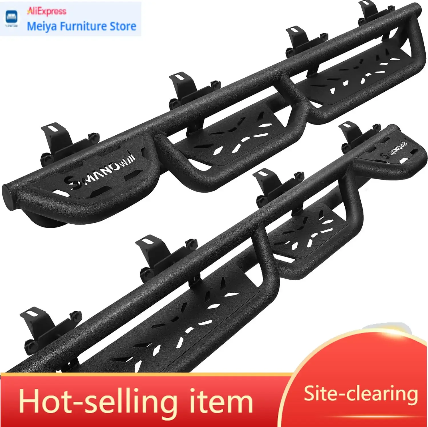 Wheel To Wheel Running Boards Compatible Gladiator Jt Four Door Side Steps Nerf Bars Drop Down Steps Carbon Steel Bed Access