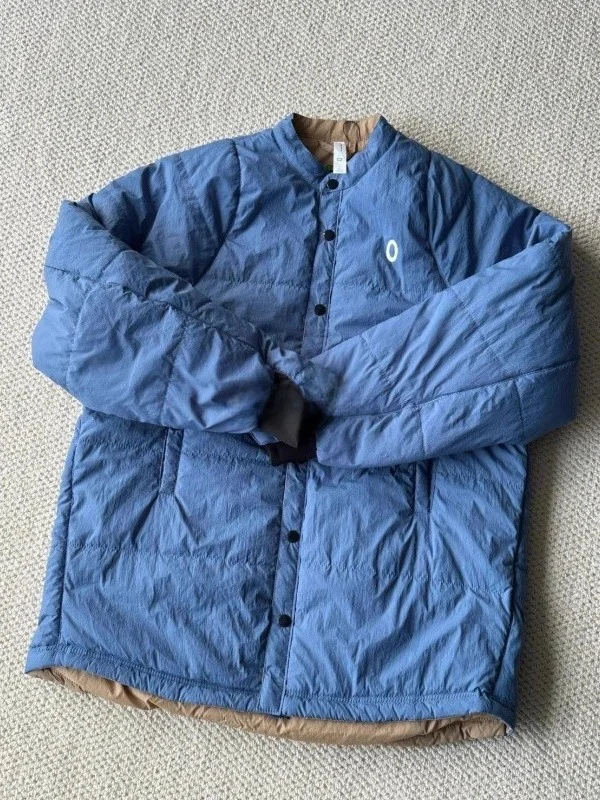 

plus Size Double-Sided Wear Jaet Outerwear Lightweight Warm Cotton Clothes for Men And Women Trendy Brand Autumn Winter