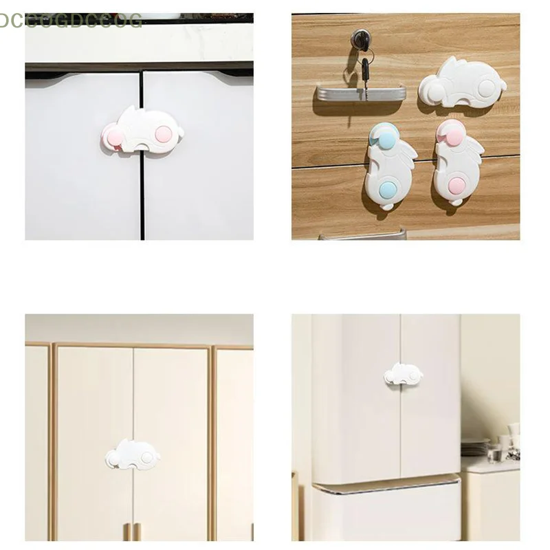 Security Protection Water Dispenser Locker Buckle Furniture Kids Home Safety Locks Anti-Open Refrigerator Cabinet Door