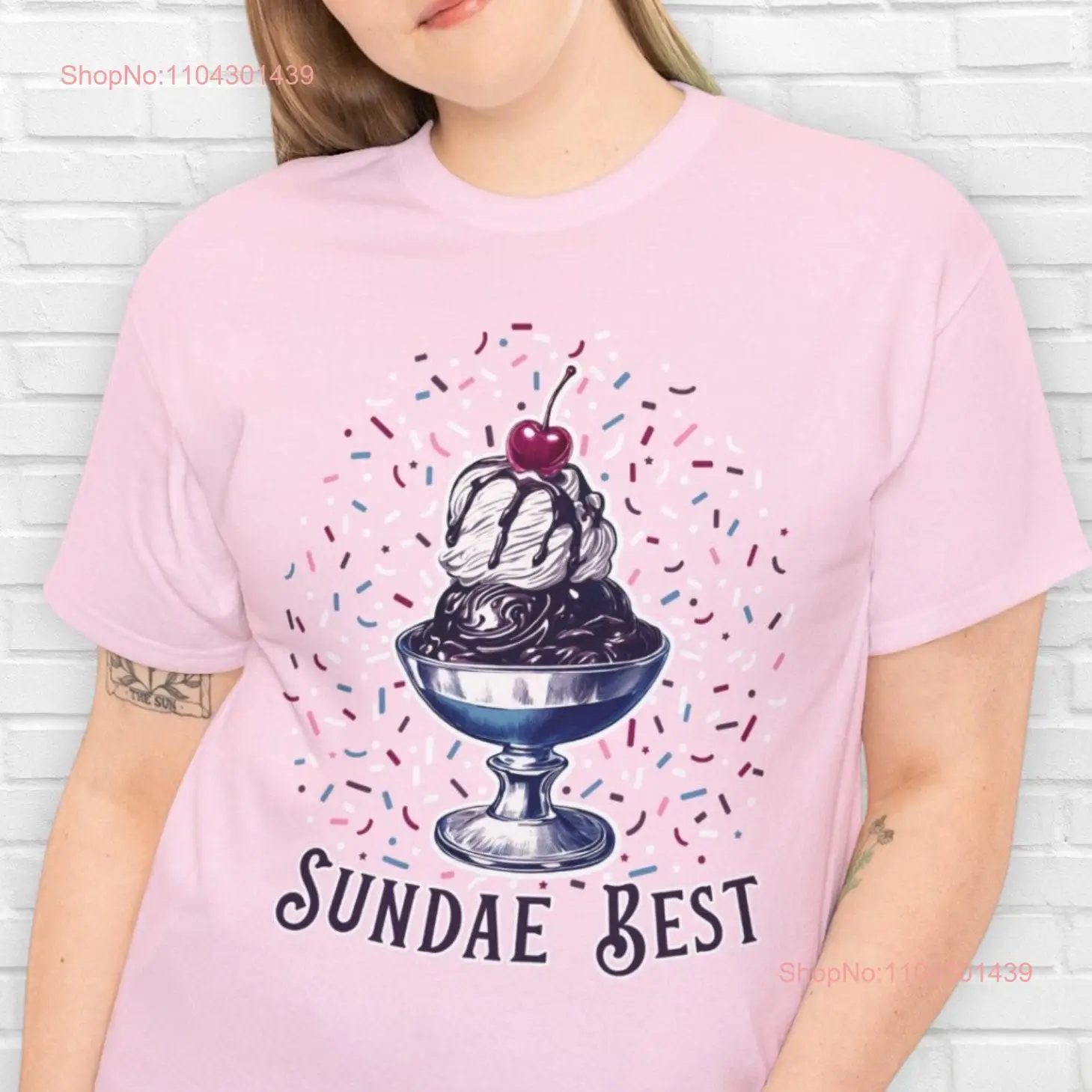 Vintage Ice Cream Sundae T Shirt Cute Retro Best Nostalgic Aesthetic Funny Dessert Summer Gelato Lover