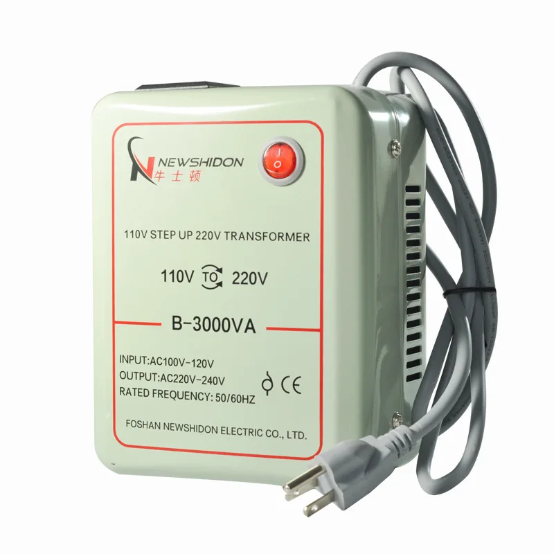 Power Transformer 220V To 110V B-3000VA 1500W Voltage Converter 110 Volts To 220 Volts