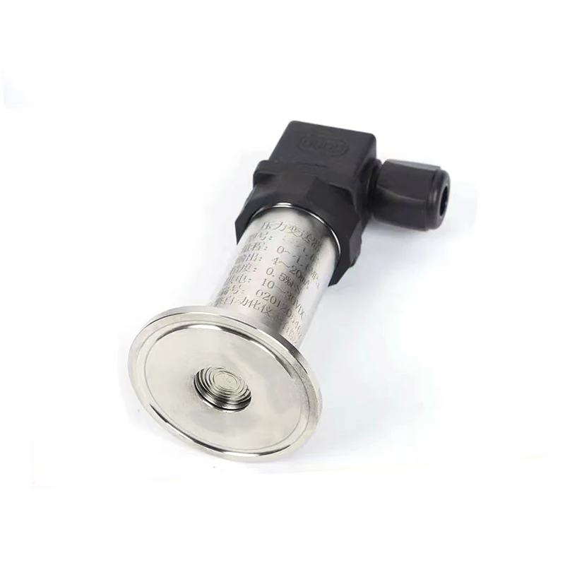 IP65 Food Medicine Industry Sanitary Pressure Sensor SS304 Tri-Clamp 50.5mm for Wine Beer 0-5v Hygienic Pressure Transmitter