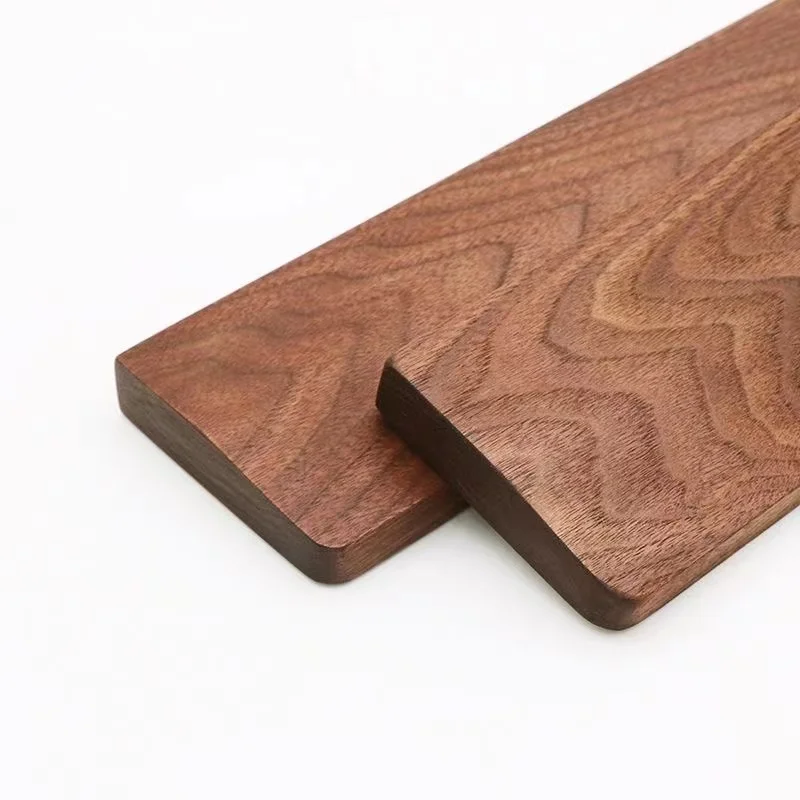 New Walnut Wooden Keyboard Wrist Rest Ergonomic Gaming Desk Wrist Pad Support Office Wrist Protector for PC Laptop Notebook