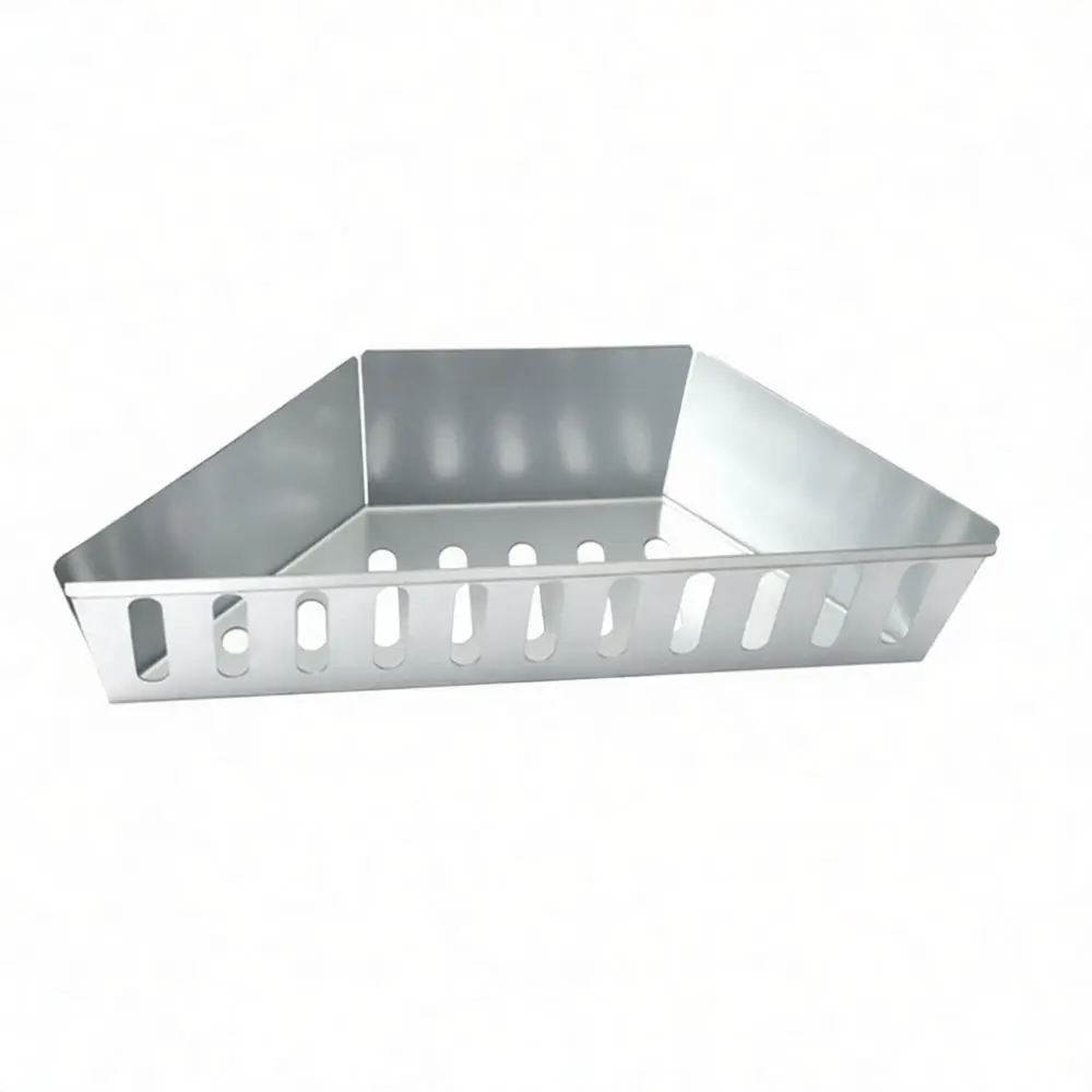 Heavy Duty BBQ Charcoal Basket Galvanized Grill Ash Container Outdoor Camping Cooking Gear Efficient Fire Divider Tool