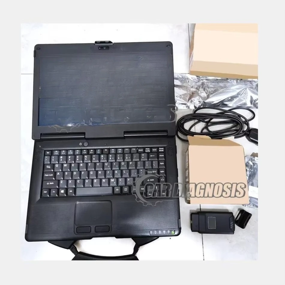 CF53 Laptop+Heavy Truck T427 with Smart Card Pk T200 Cats 3 III MANTIS MANWIS T427 (WDI-2) Wireless Diagnostic Tool
