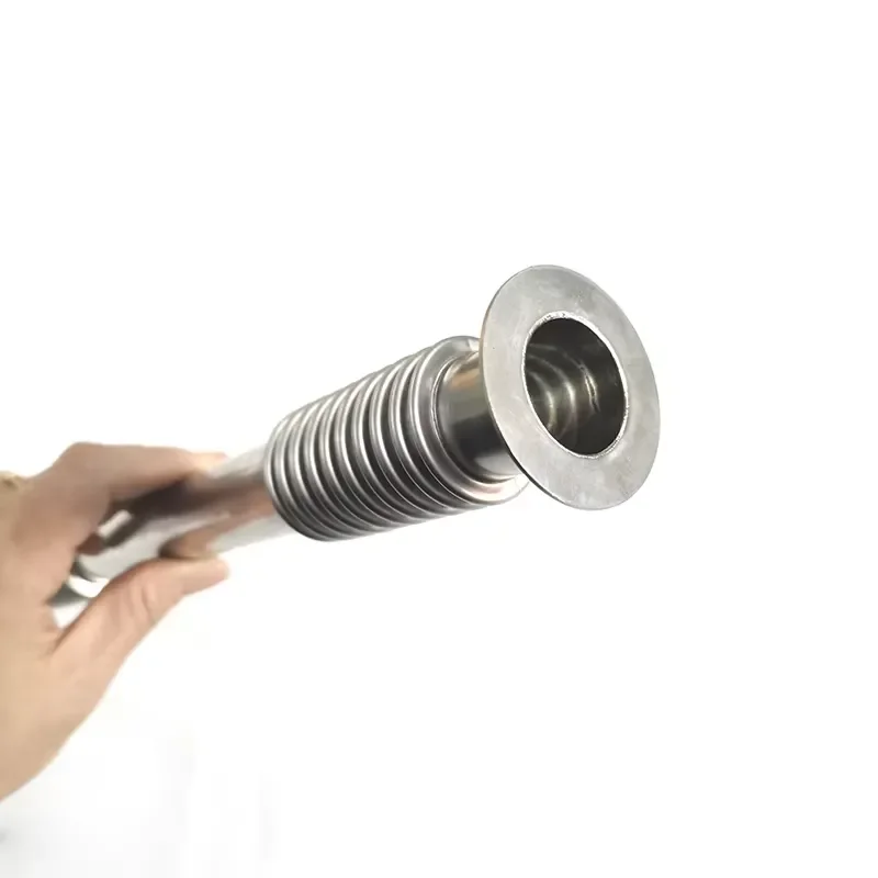 Industrial Welded Long Bellows for Exhaust Systems Flexible Metal Expansion Joint Pipe Connector Durable Heat Resistant