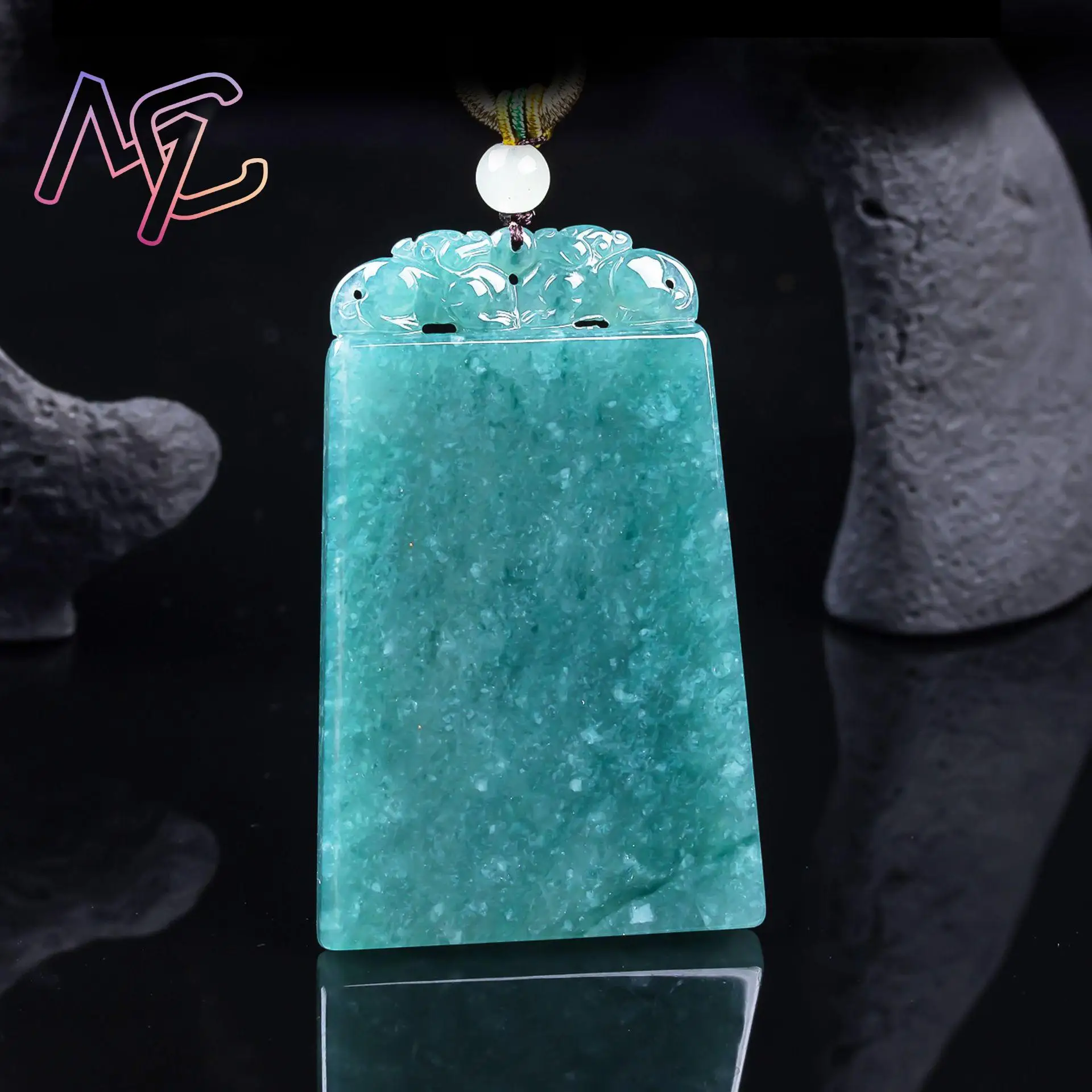Grade A Natural Myanmar Jadeite Pixiu Pendant Necklace Charm Gemstone Carved Amulet Jewelry Luxury Real Jade Gifts for Women