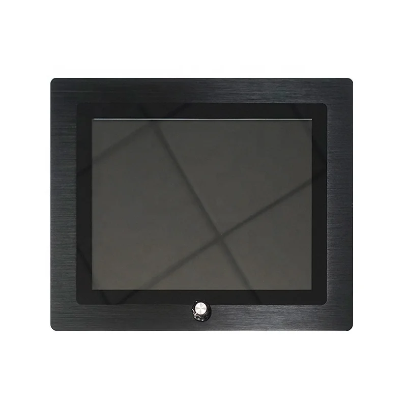 3MM 15 inch light sensor switch industrial touch screen monitor