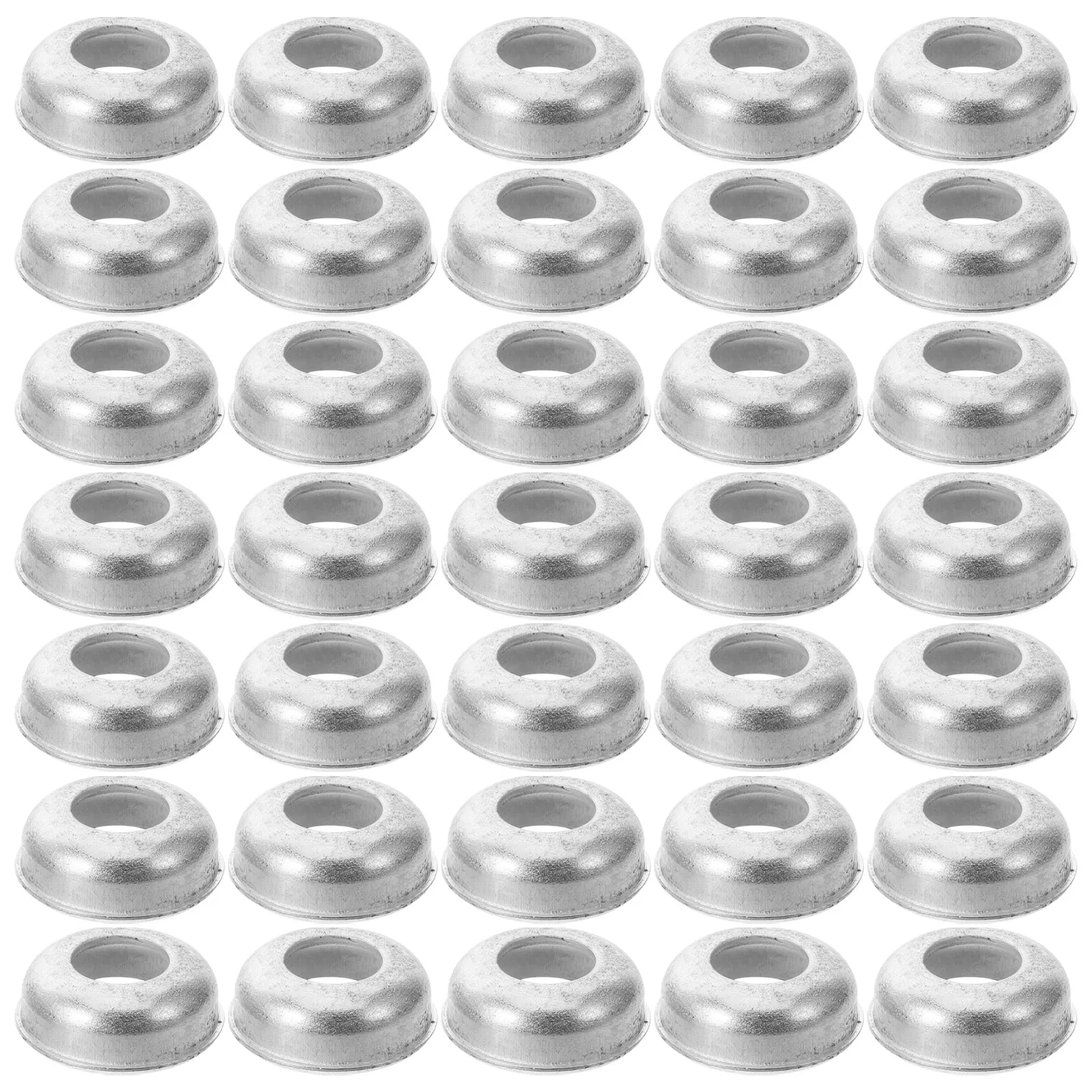 50 unidades de copas de buje de bicicleta, arandelas metálicas para rodamientos delanteros y traseros, para reparación y un funcionamiento suave, y tuercas de bloqueo de eje para bicicletas de montaña y carretera, repuesto para bicicleta