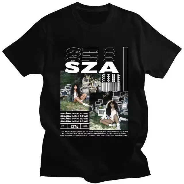 Aesthetic Sza Ctrl Merch Unisex T-Shirt, Album Tee, Gift For Women & Men