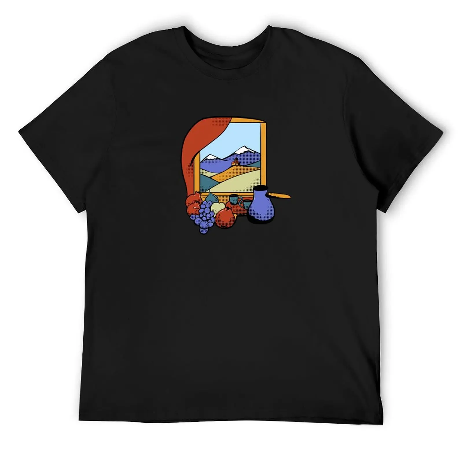 

We are our Mountains T-Shirt anime shirt oversize t-shirts man plain tee shirts for men