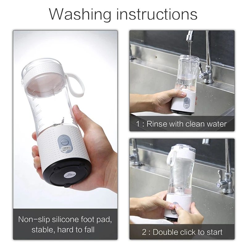 Cá Nhân Máy Xay Sinh Tố Máy Ép Phối Cốc Sạc USB Điện Máy Xay Sinh Tố Cho Lắc Và Sinh Tố